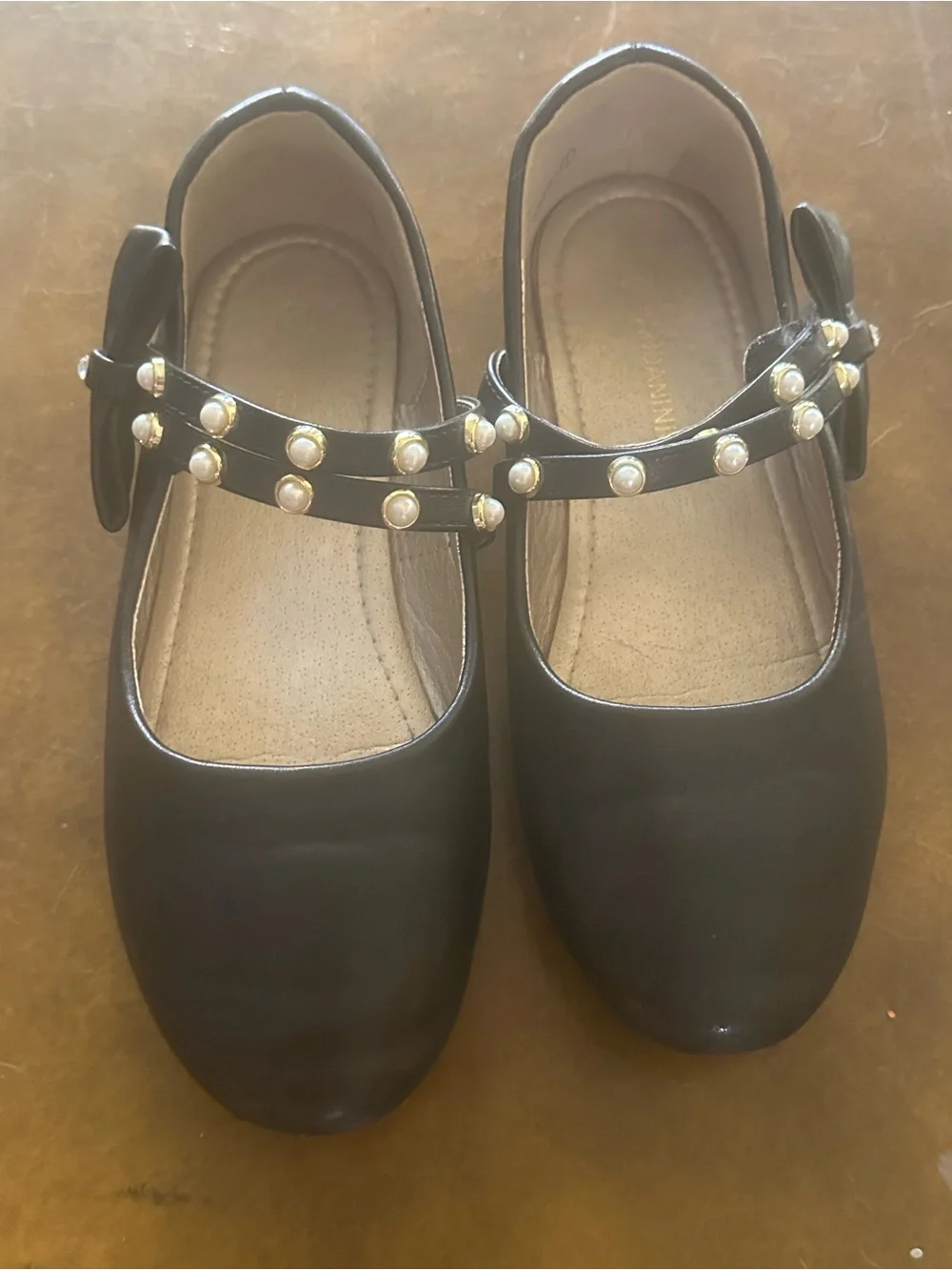 Pandaninja Black Pearl Strap Mary Jane size 1